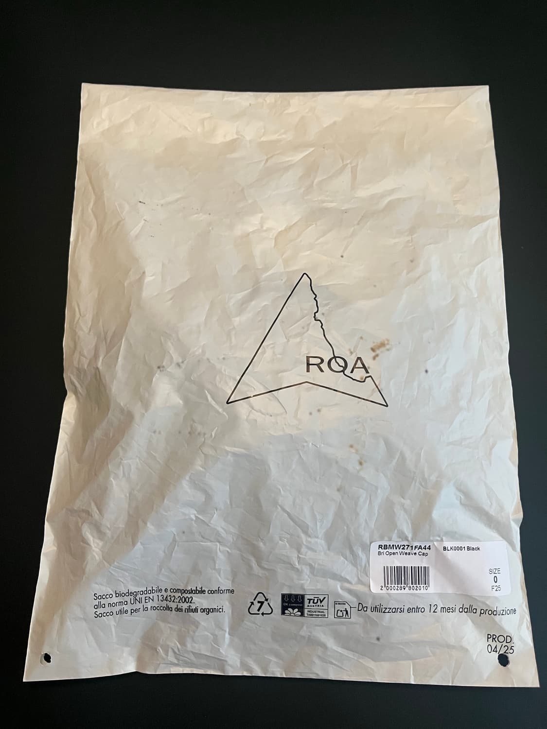 로아 브리 오픈 위브 캡  상품이미지5