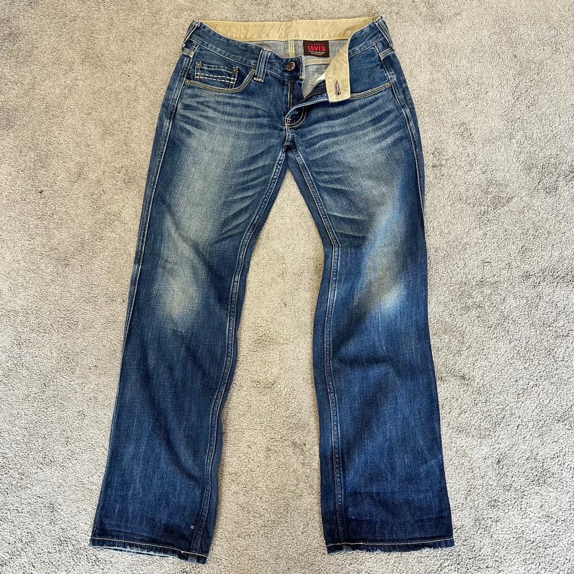 리바이스907 중청 페이드 부츠컷 팬츠(30) 상품이미지2