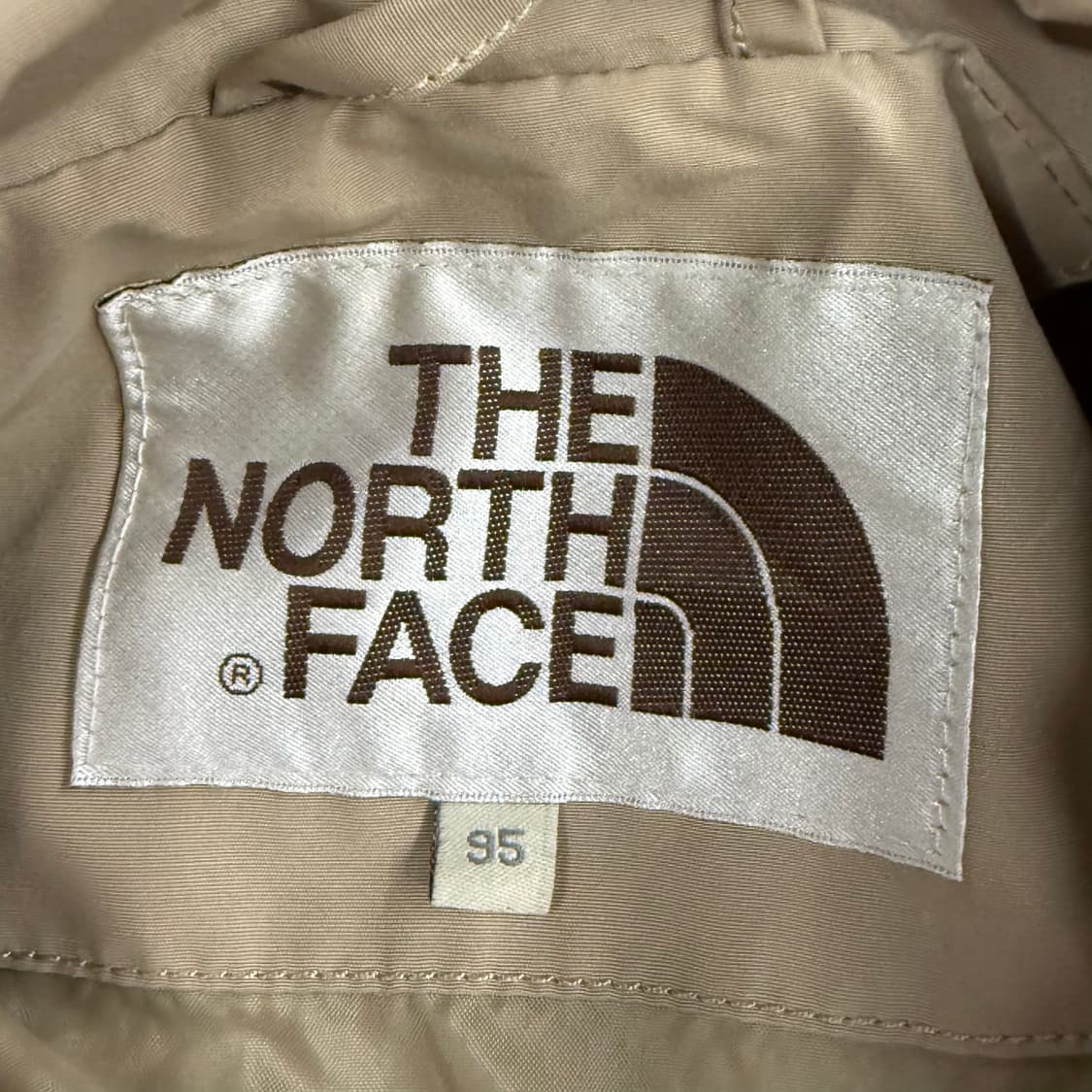 [정품/M] 노스페이스 배색 트렌치 코트 b14 상품이미지5