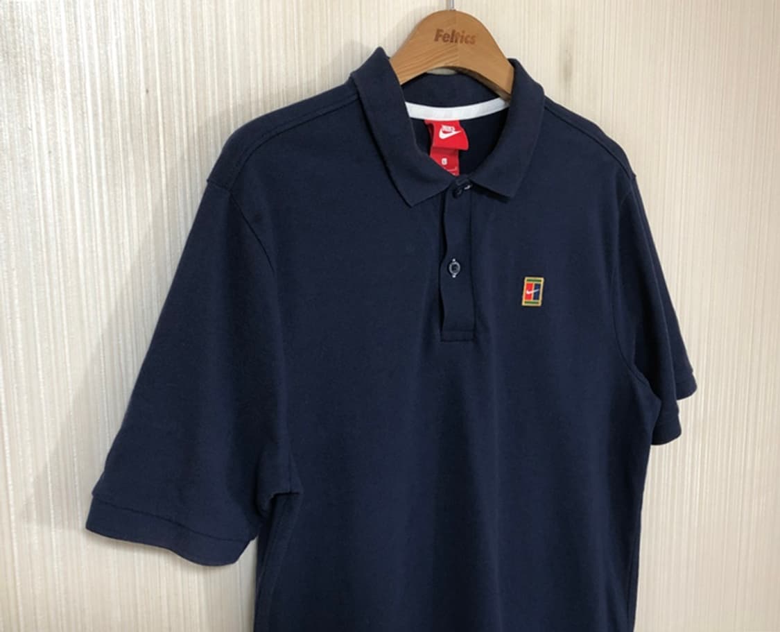 나이키 테니스코트 폴로티셔츠 L(100)/네이비 상품이미지5