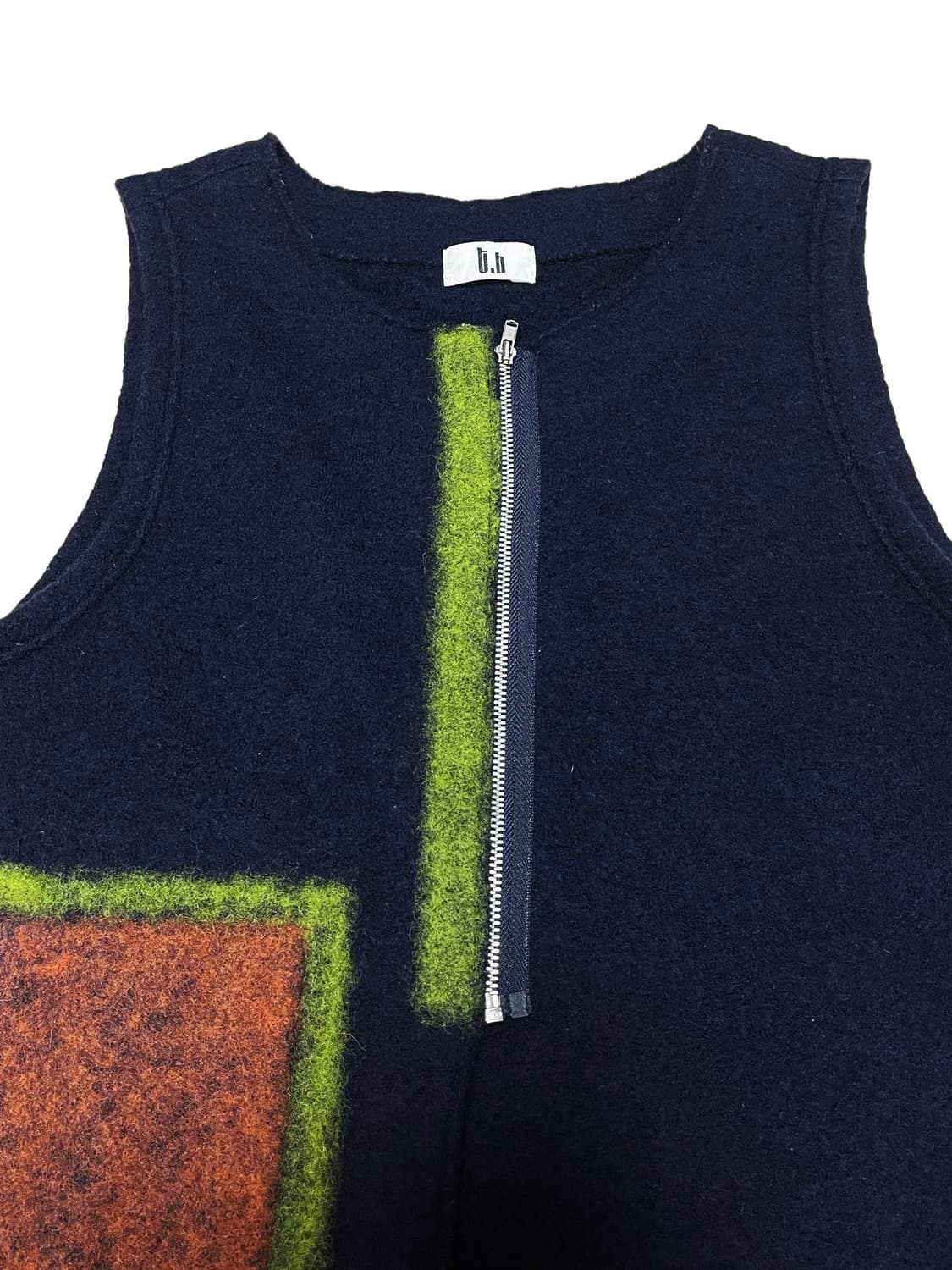 t.b(Teresa van buren) Wool Zip Vest 상품이미지5