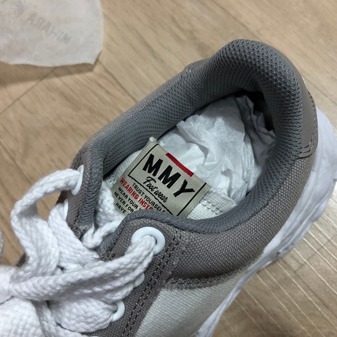 미하라야스히로 웨인 OG 솔 로우탑 스니커즈 그레이 41 상품이미지4