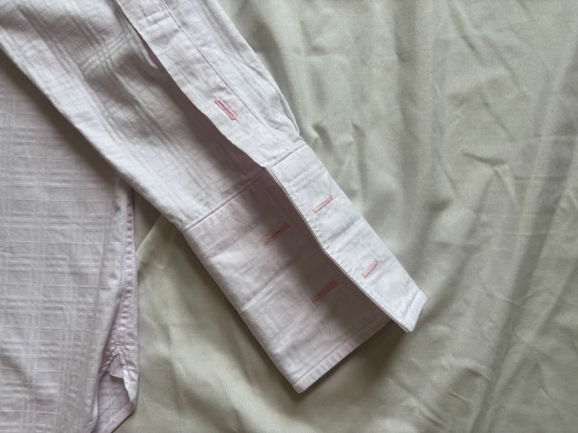 pink shirt, burberry black label 상품이미지7
