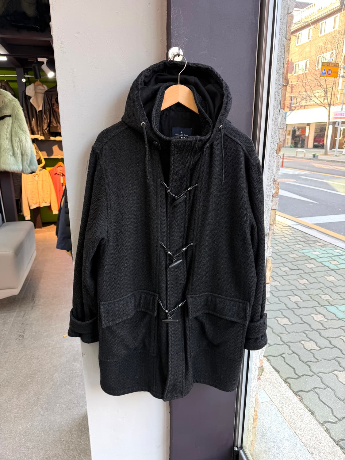 M/ 에르메네질도 제냐 울 패딩 떡볶이코트 상품이미지2