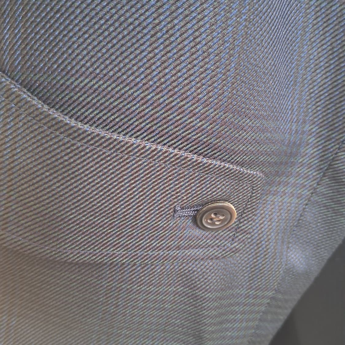 랑방 파리 일본정품 실크100% 울 라이너 탈부착 코트 상품이미지7