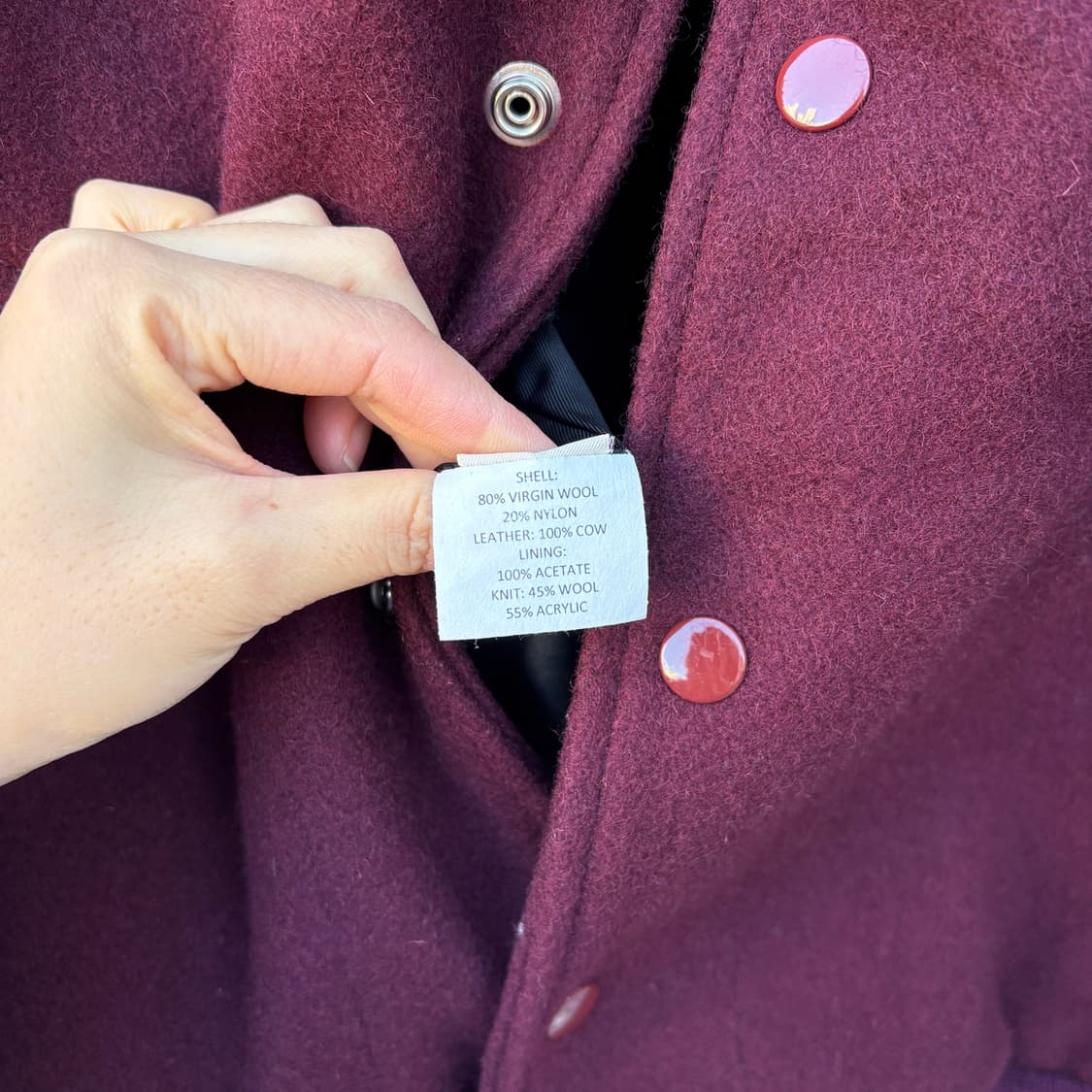 Golden Bear 골든베어x허프 made in usa 바시티 자켓 상품이미지7