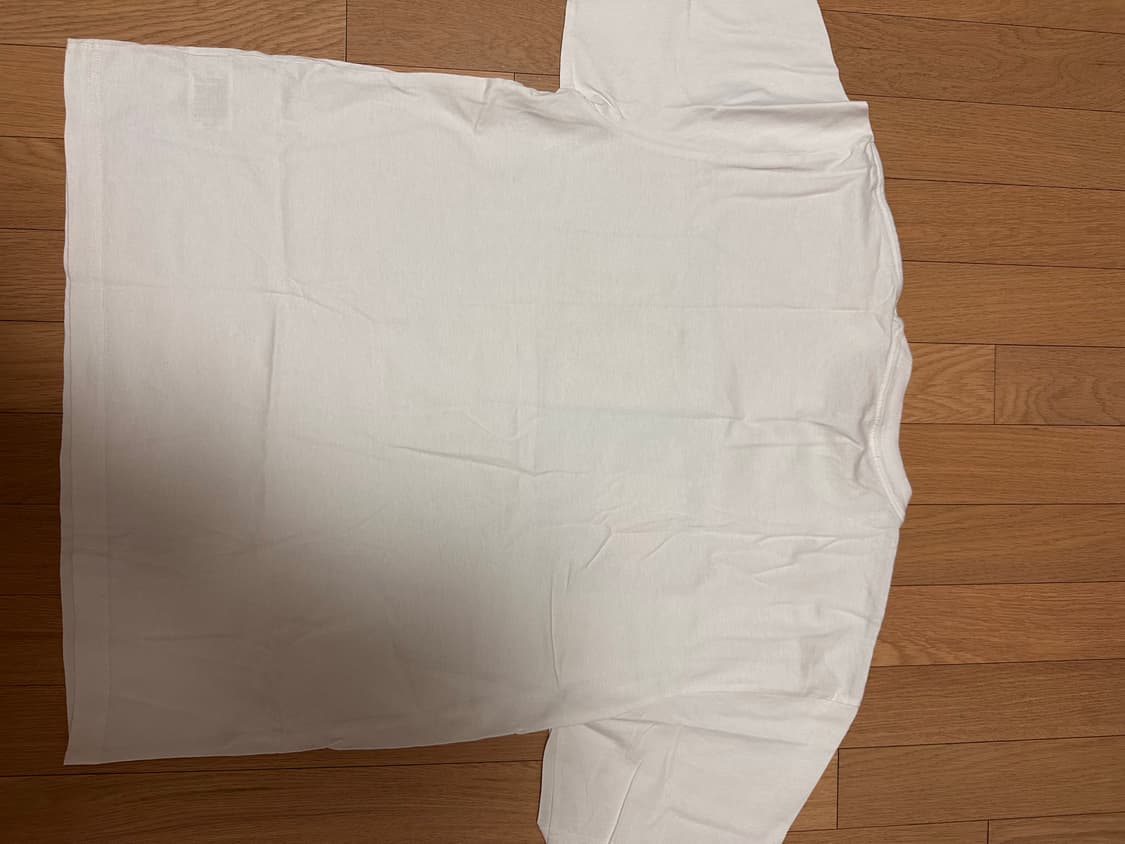 (탭만 땐 새상품!!) 챔피온 흰색 반팔 티셔츠 XL 상품이미지6