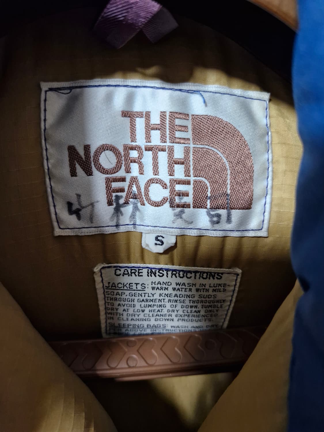 80s 노스페이스 브라운라벨 OG 패딩조끼 S (95-100) 상품이미지4