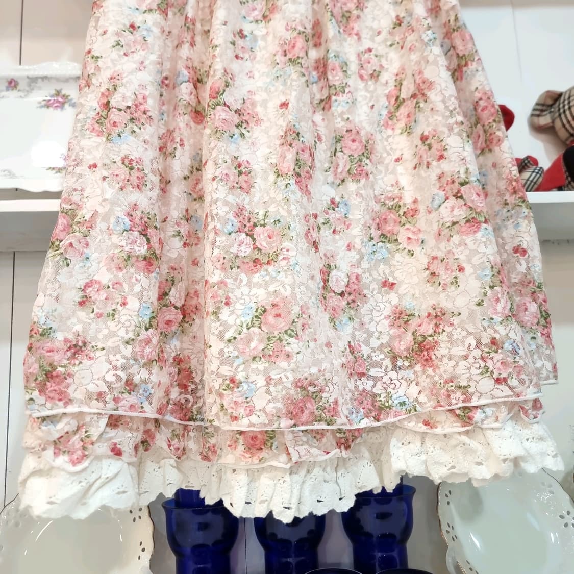 리즈리사(LIZ LISA) 로즈가든 레이스 플라워 원피스 상품이미지3