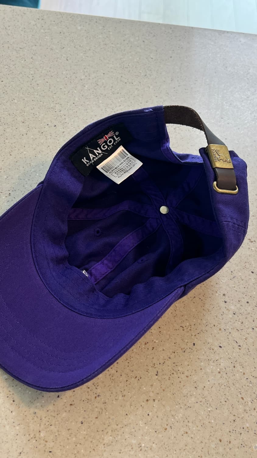 캉골 빈티지 캡 (퍼플) 상품이미지2