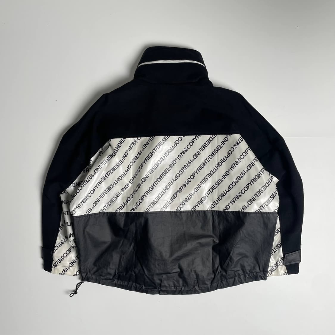 Diesel copyright 레터링 나일론 져지 자켓 상품이미지6