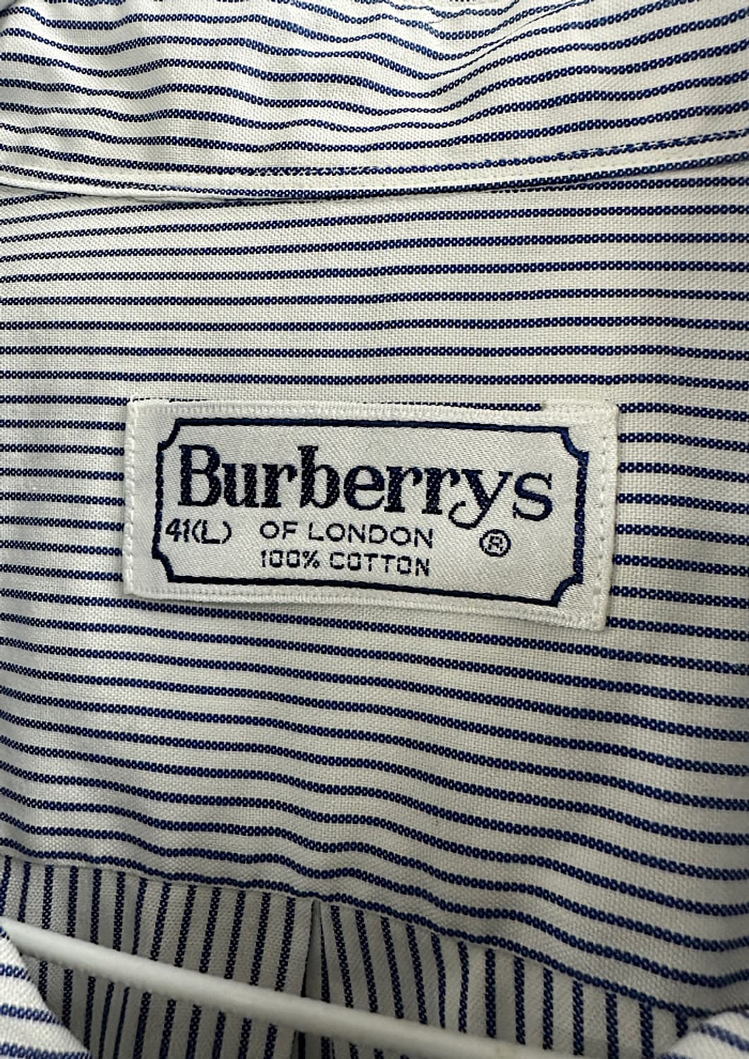 빈티지 버버리 스트라이프 셔츠 XL  상품이미지3