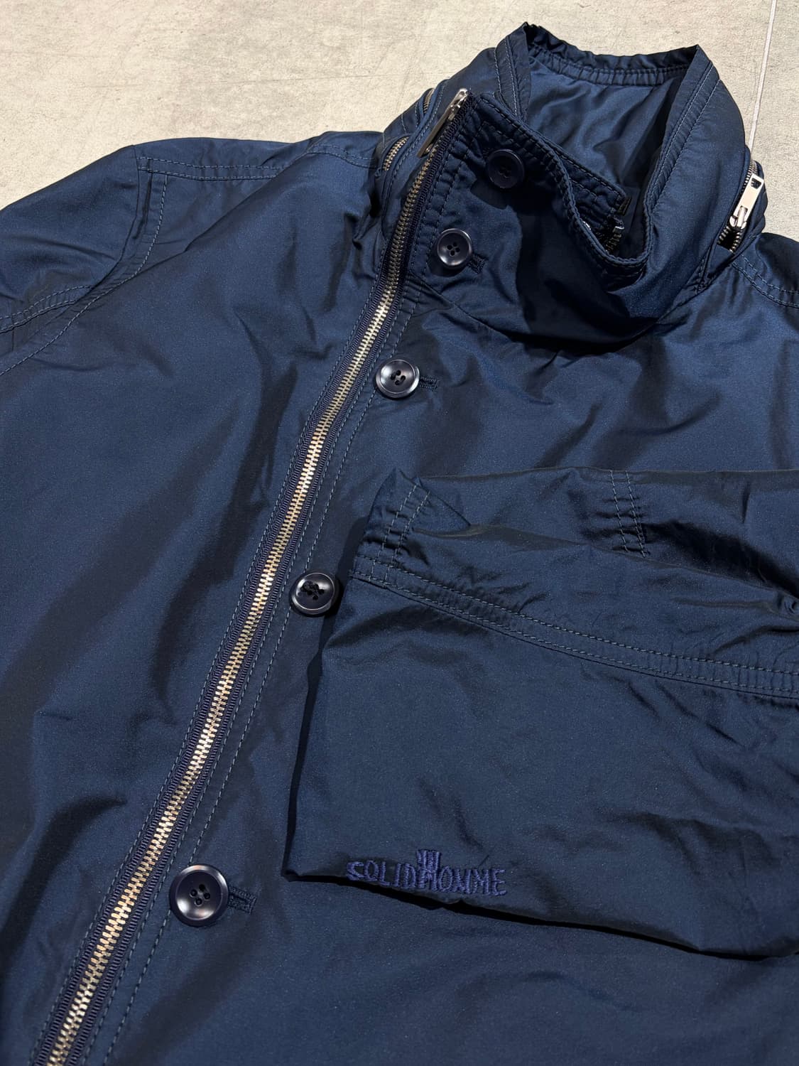 솔리드 옴므 투웨이 폴리 라이더 자켓 상품이미지5