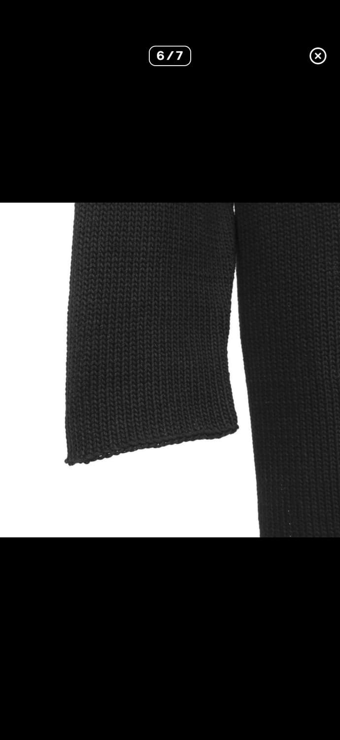 요지야마모토 블랙스캔들 스파이더 웹 니트 상품이미지5