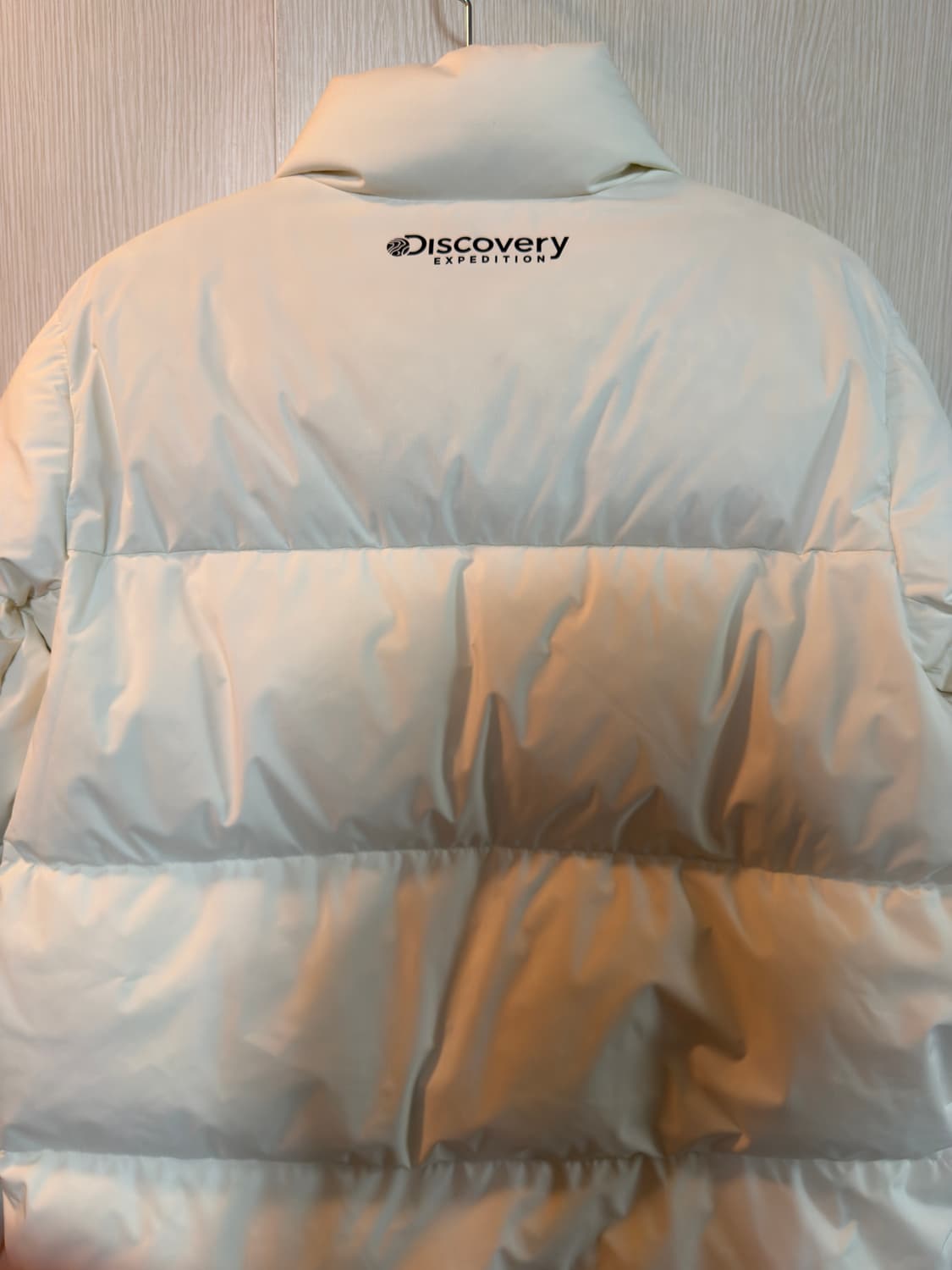 디스커버리 패딩 반슬리 고프코어 다운 (IVORY) 상품이미지4