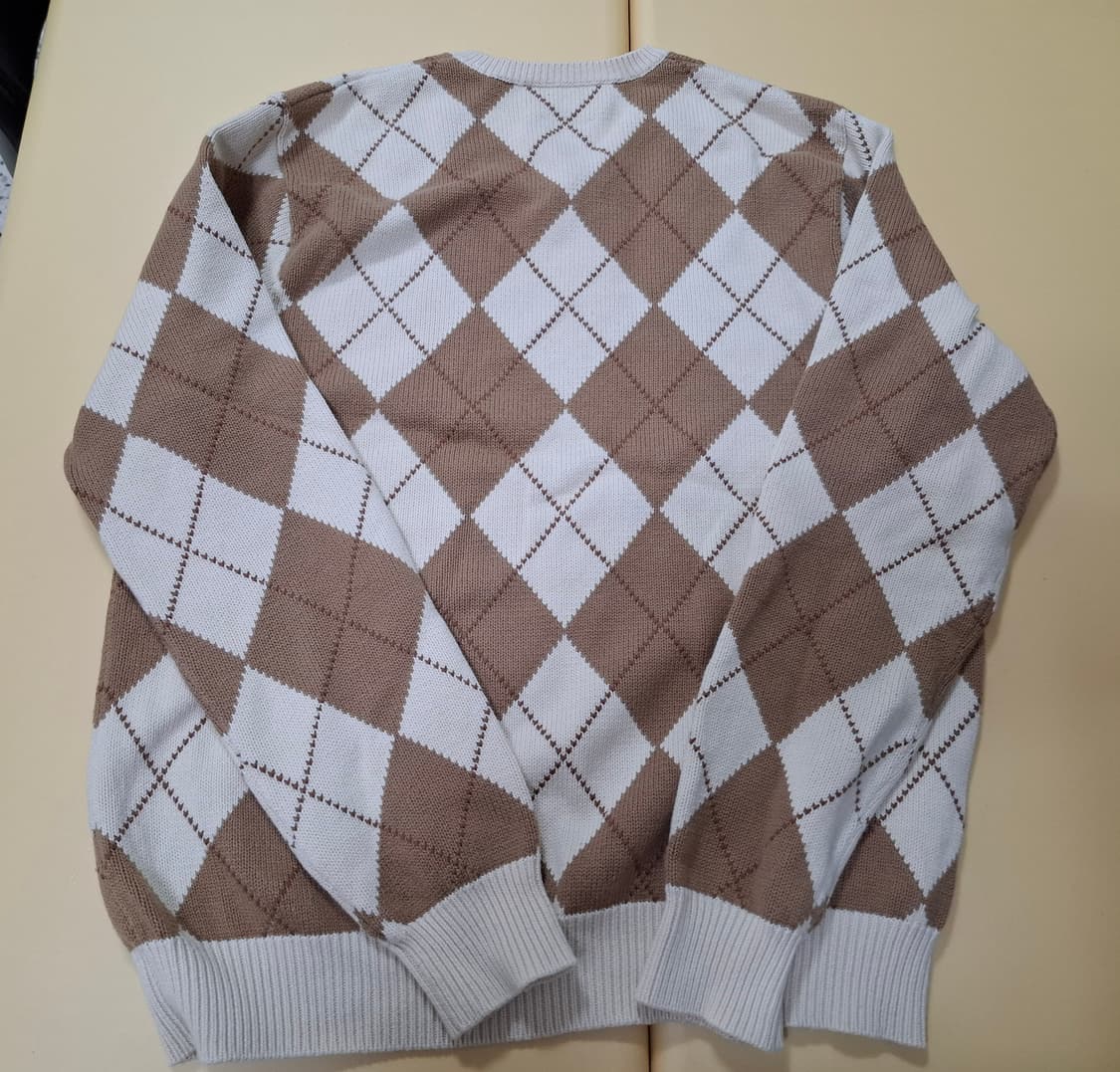 폴로 골프 캐시미어 아가일 니트 M, 100 상품이미지2