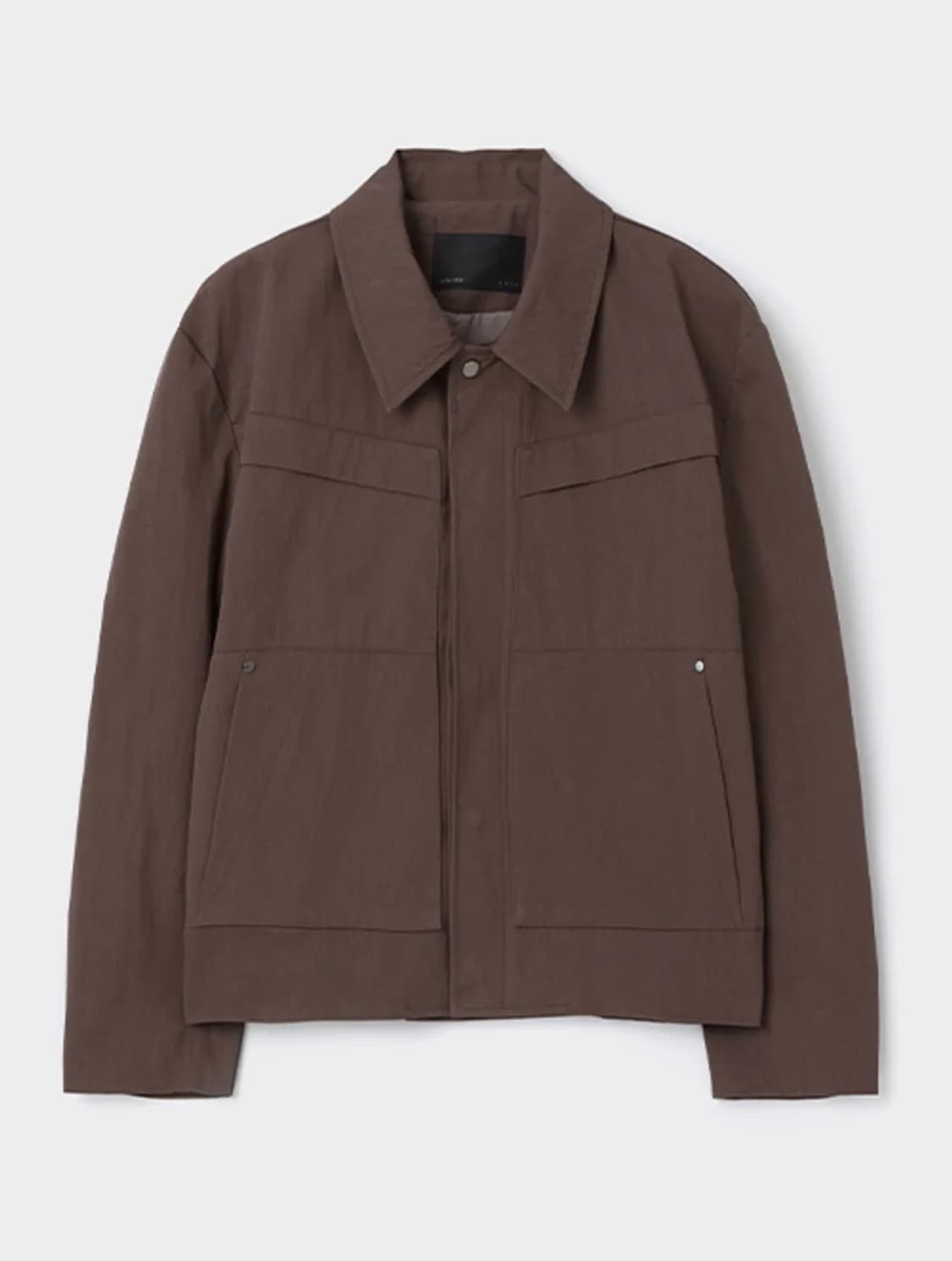 르마드 릴렉스 카라 자켓 - 버건디 3size 상품이미지1