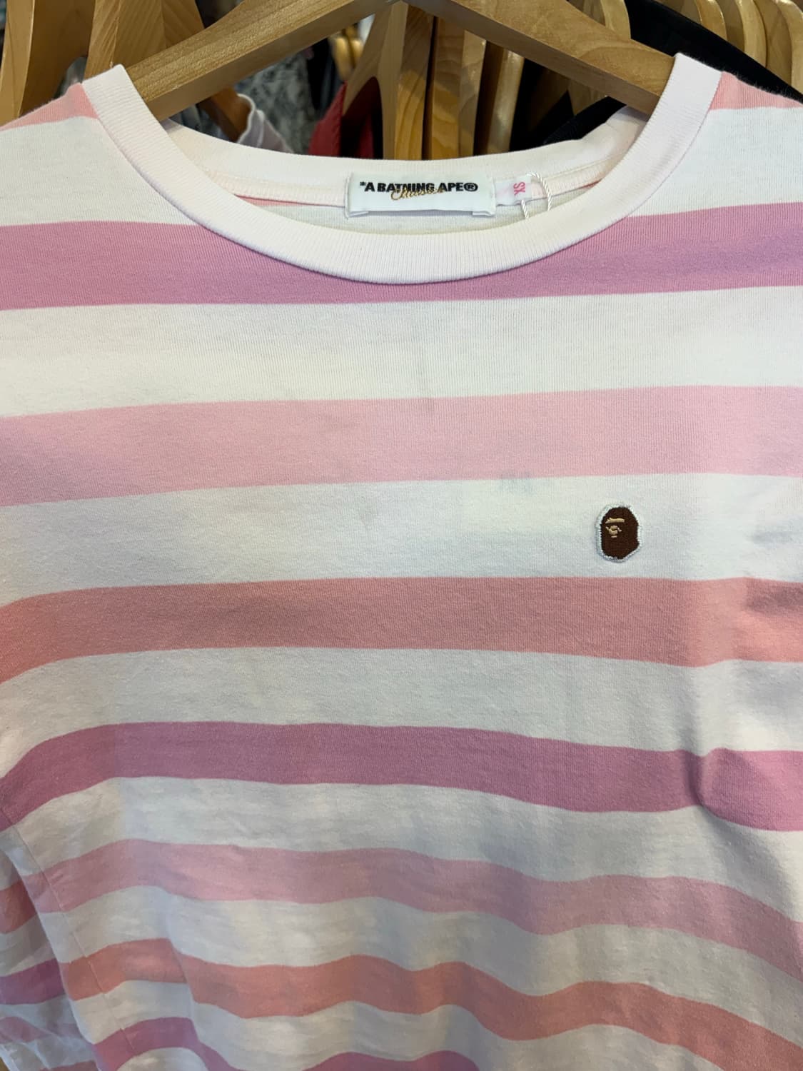 베이프 핑크 롱슬리브 상품이미지8