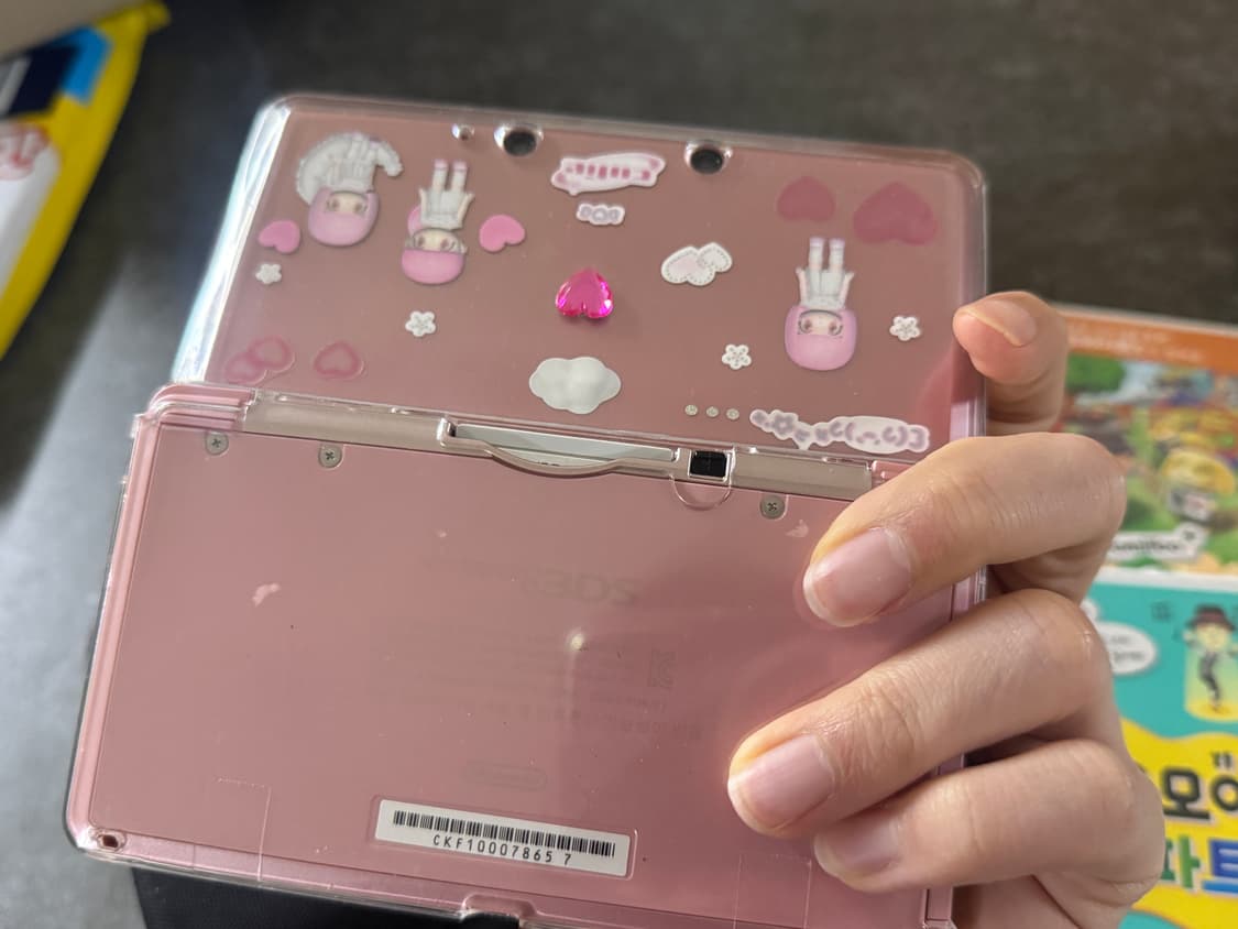 닌텐도 3DS 핑크 + 친모아 + 튀동숲 상품이미지5