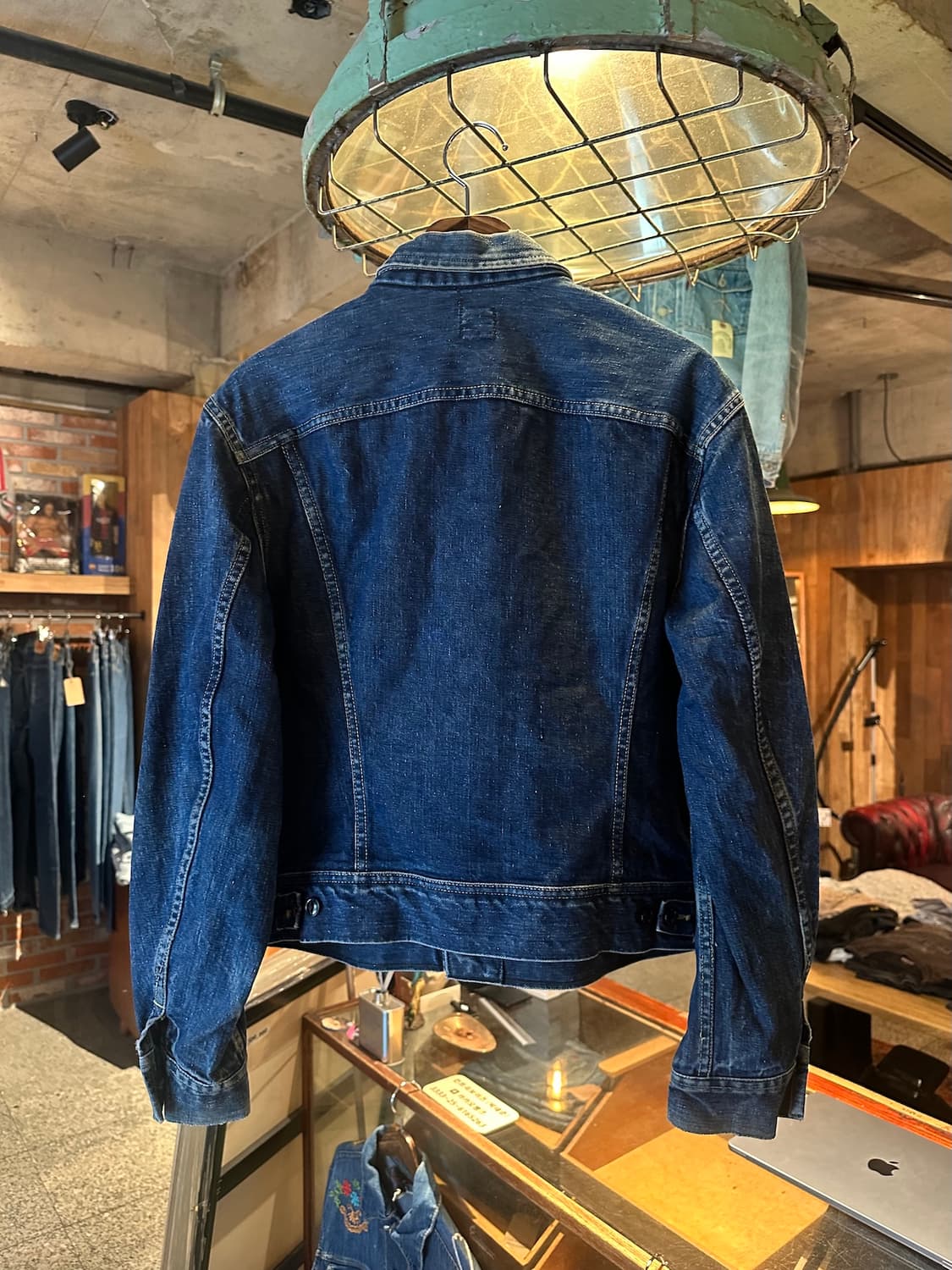 60s USA LEE 101-J 빈티지 리 데님 트러커 자켓 상품이미지5