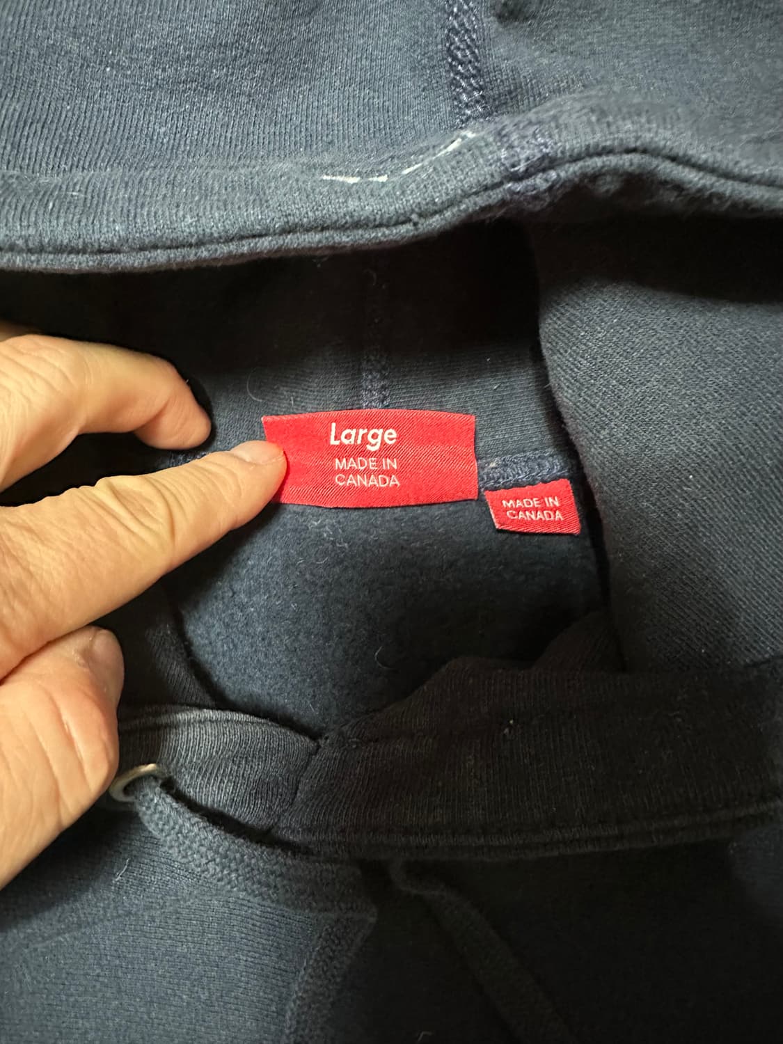 supreme 슈프림 16SS 3M 리플렉티브 S로고 후디 네이비 L 상품이미지4