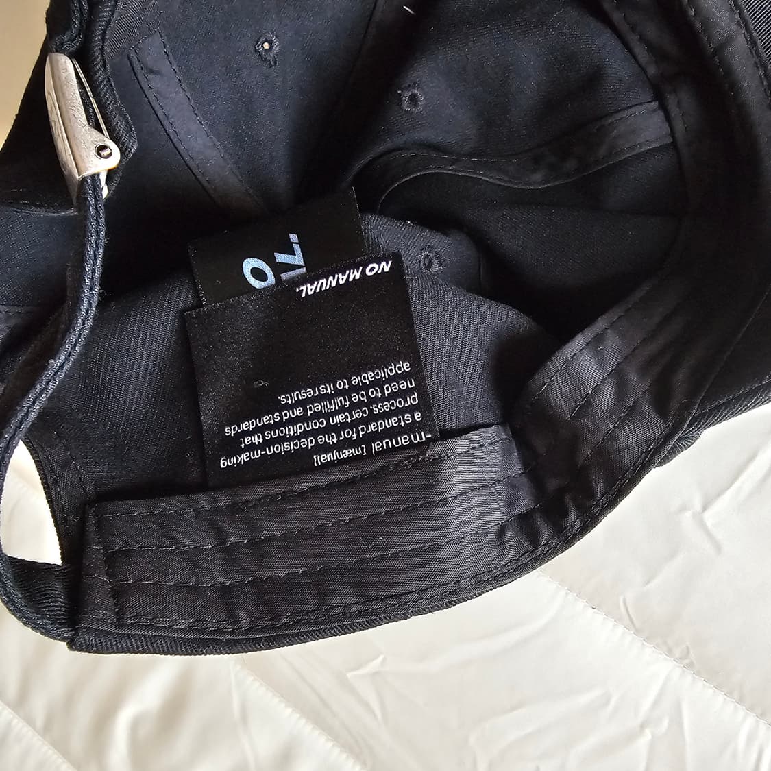 노매뉴얼 패치 볼캡 모자 ALL GAVE SOME PATCH 레어 상품이미지4