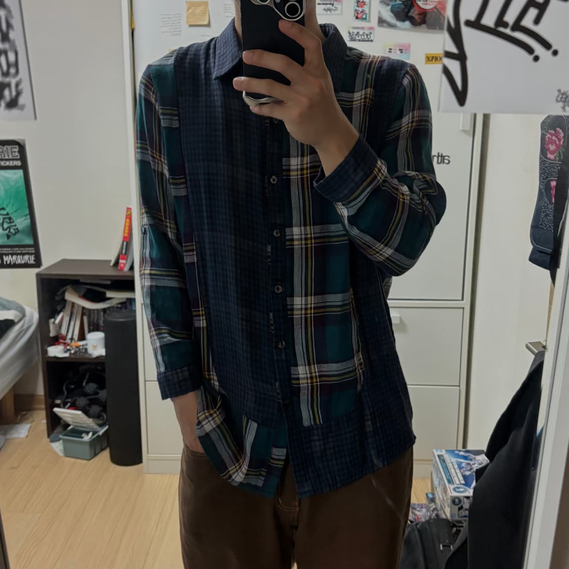 Gavi Di Gavi 멀티 체크 셔츠 상품이미지4