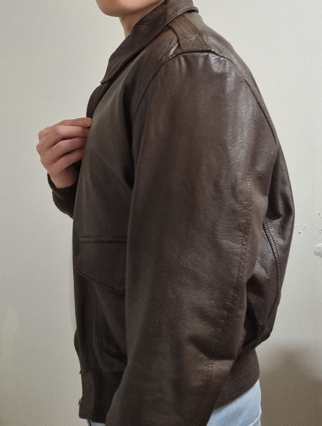 Cooper a-2   46r 레더자켓 상품이미지2