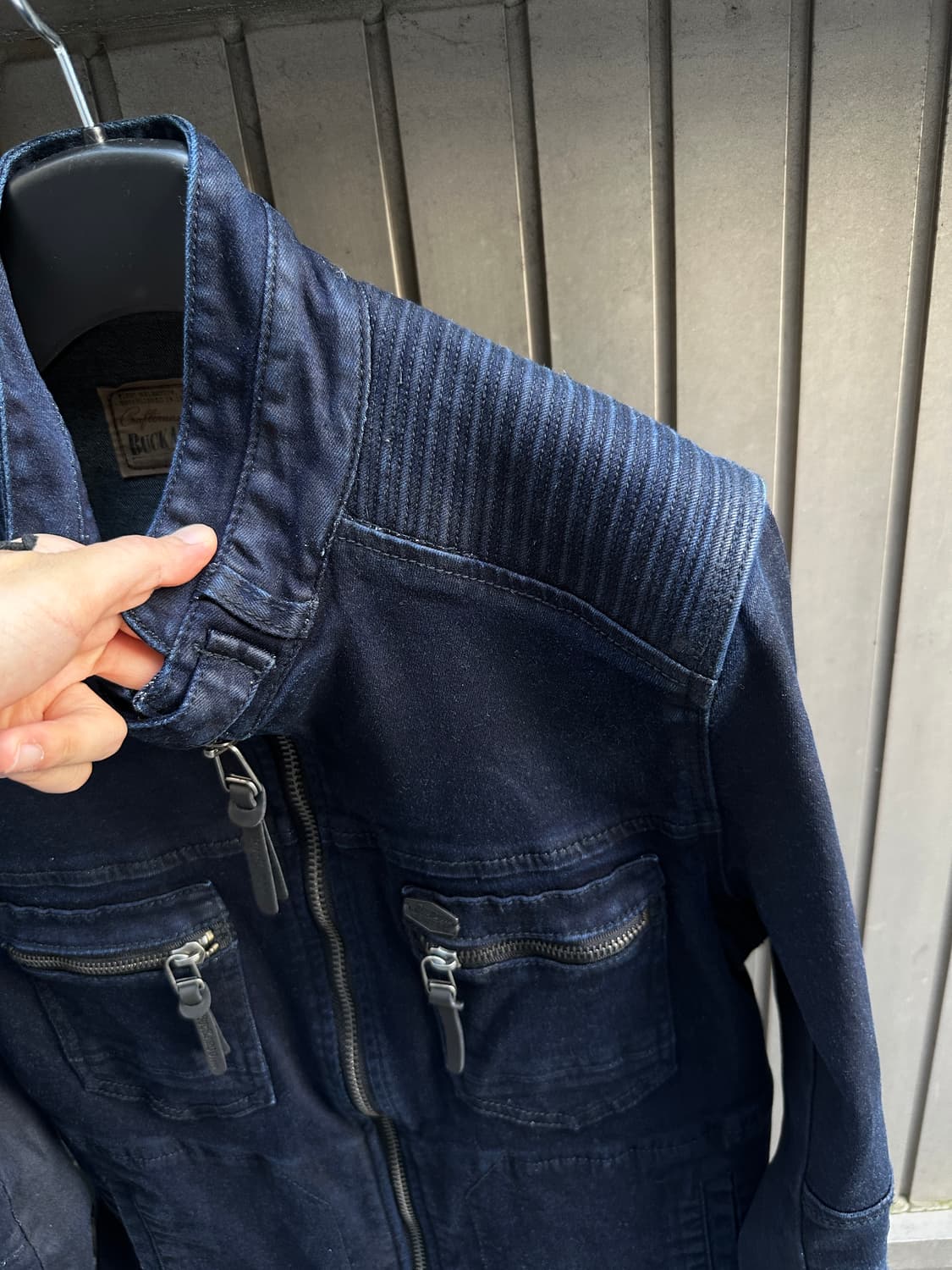 BUCKAROO indigo biker jacket 상품이미지3