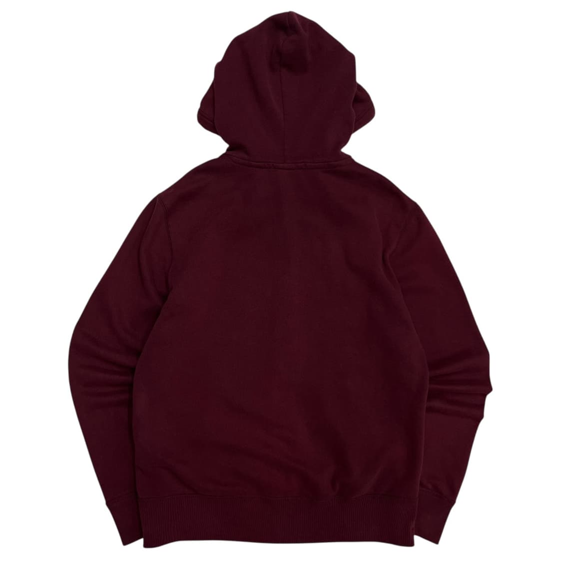 후아유 베이비블루 센터로고 와인 후드집업 XL 상품이미지3