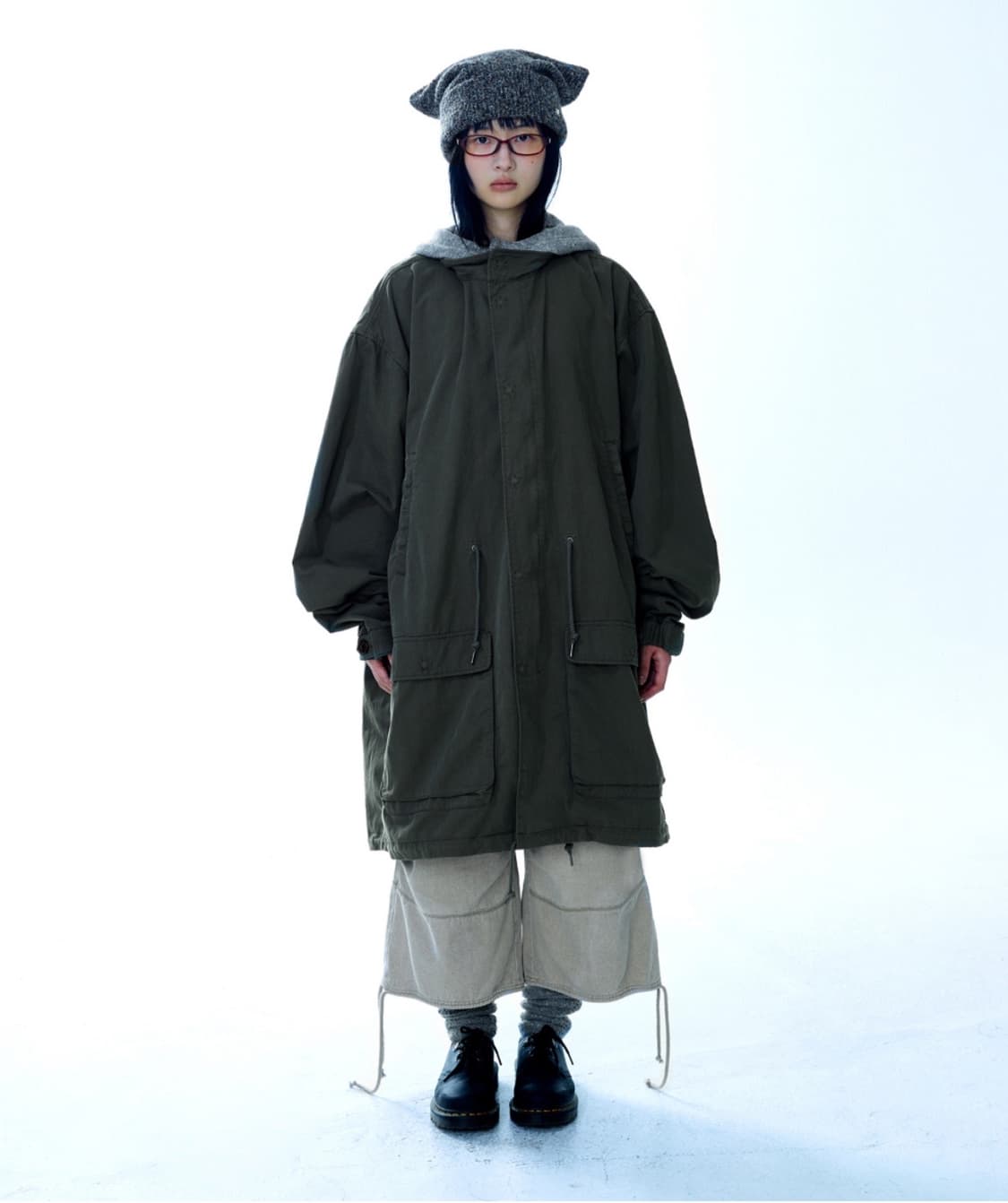 코이세이오 야상 카키색 상품이미지5