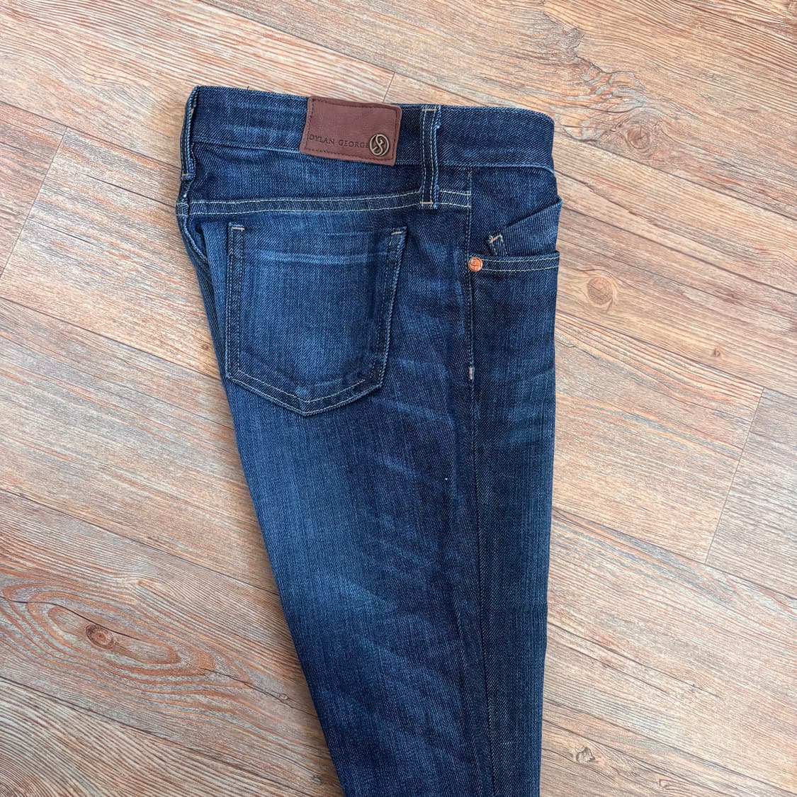 딜런 죠지 USA 데님 청바지 27 진청 미국 수입 정품 새제품급 상품이미지9