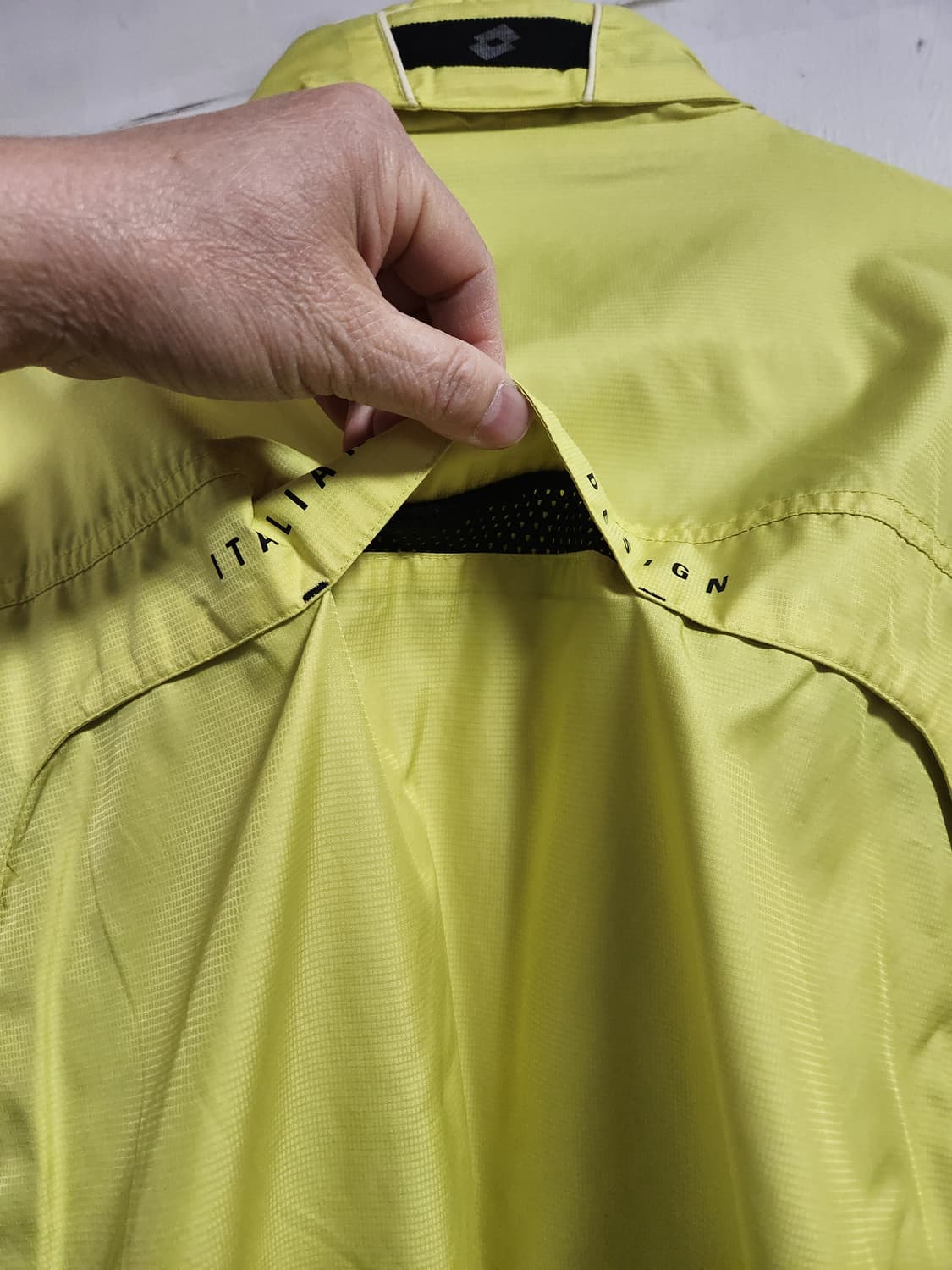 로또 이탈리아  옐로우 바람막이95 상품이미지3