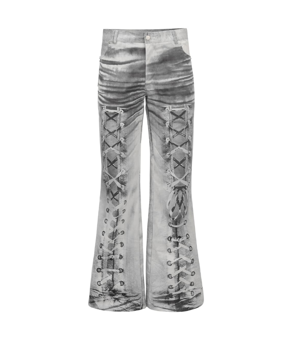 SET•나체 RACE UP PRINTED SLEEVELESS+PANTS 상품이미지8