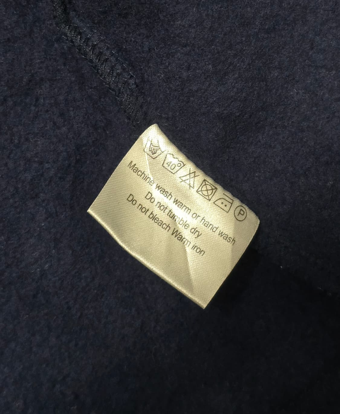 버버리 체크 패턴 집업 가디건 네이비 M 상품이미지5