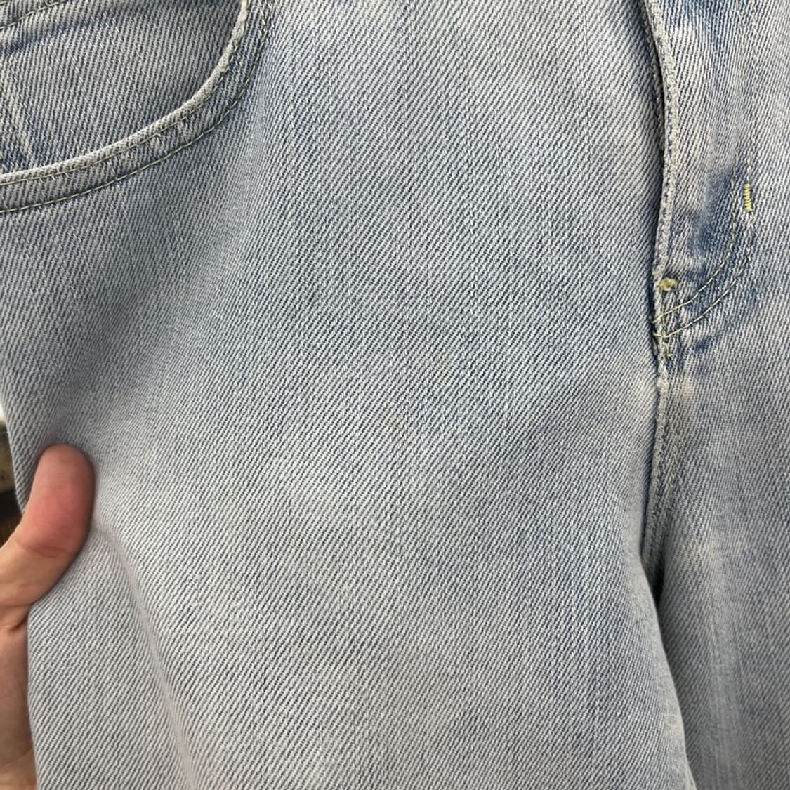 타미힐피거 힙스터부츠컷 빈티지 데님 청바지 33인치 C05389 상품이미지7