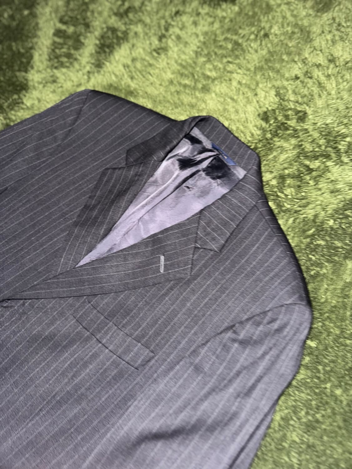 브룩스 브라더스 MADE IN USA 스트라이프 비스코스 블레이저 상품이미지2