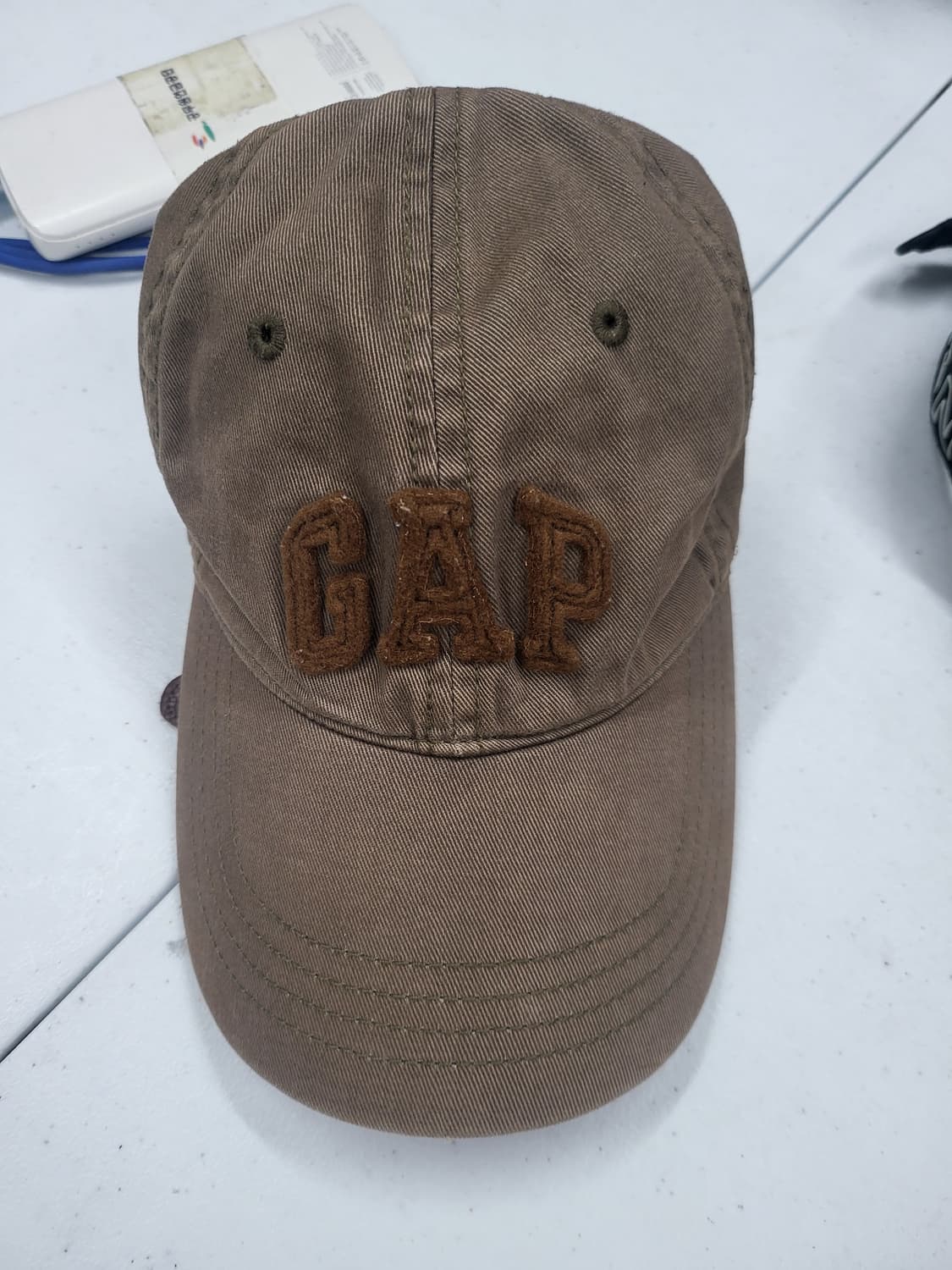 GAP 갭 브라운 야구모자 상품이미지1