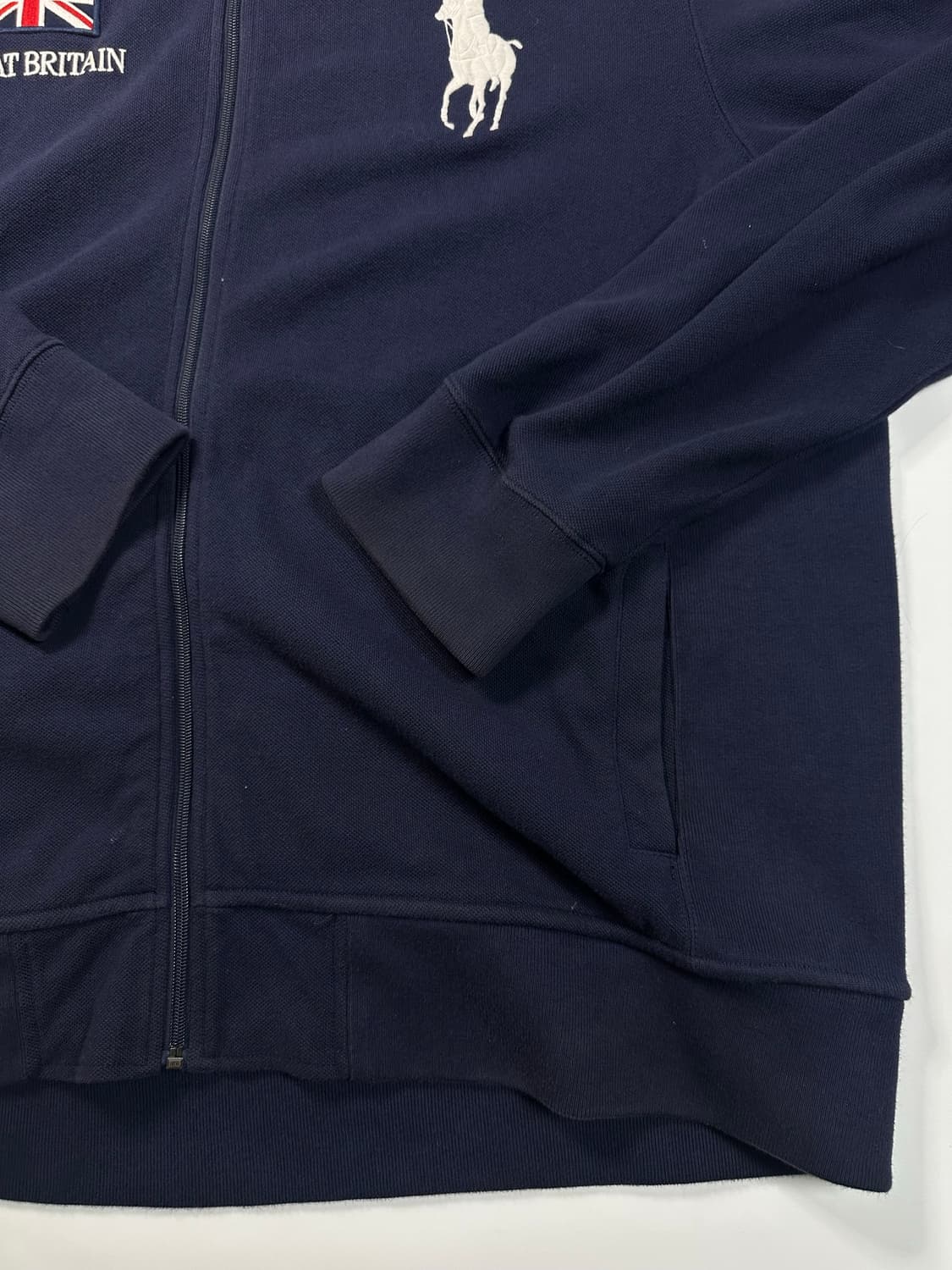 폴로 빅포니 브리튼 집업 네이비 상품이미지5