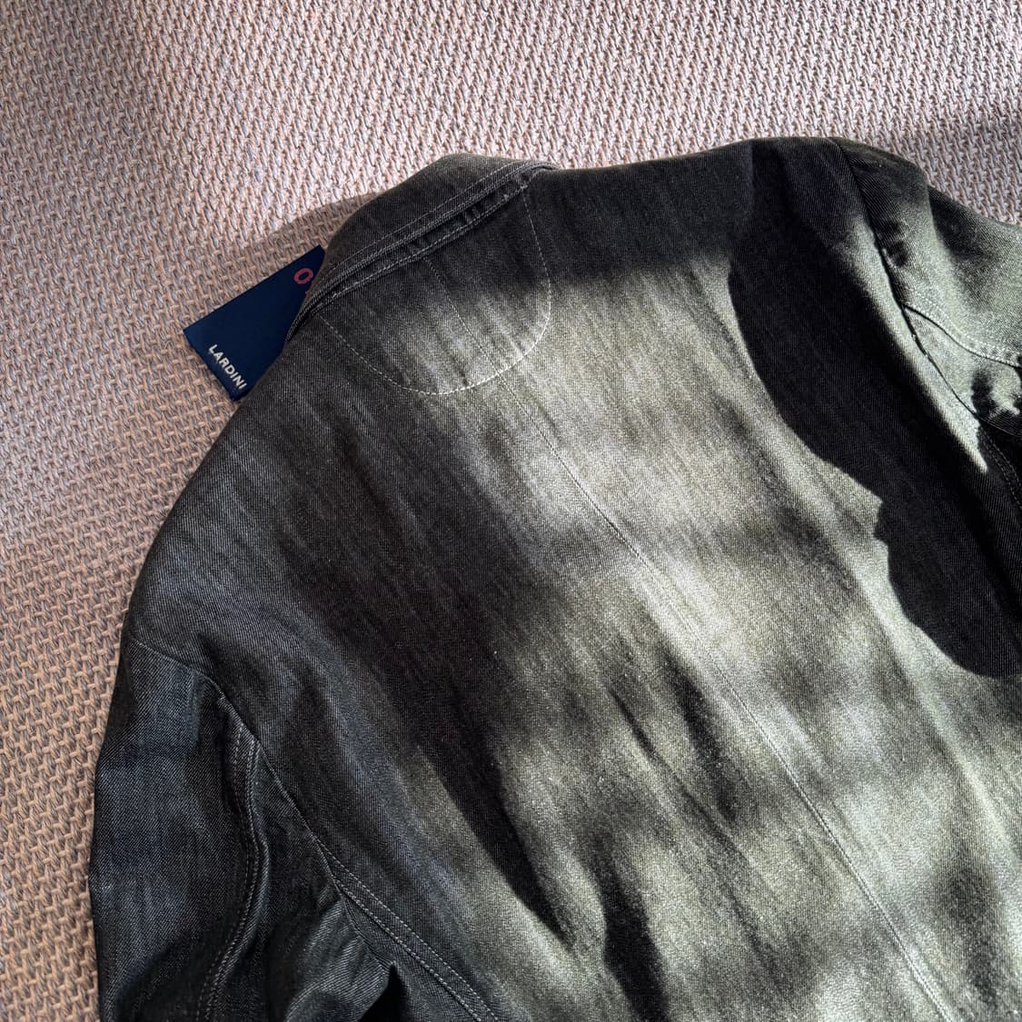 LARDINI 라르디니 이탈리안 최고급 데님 더블 브레스티드 블레이저 상품이미지7