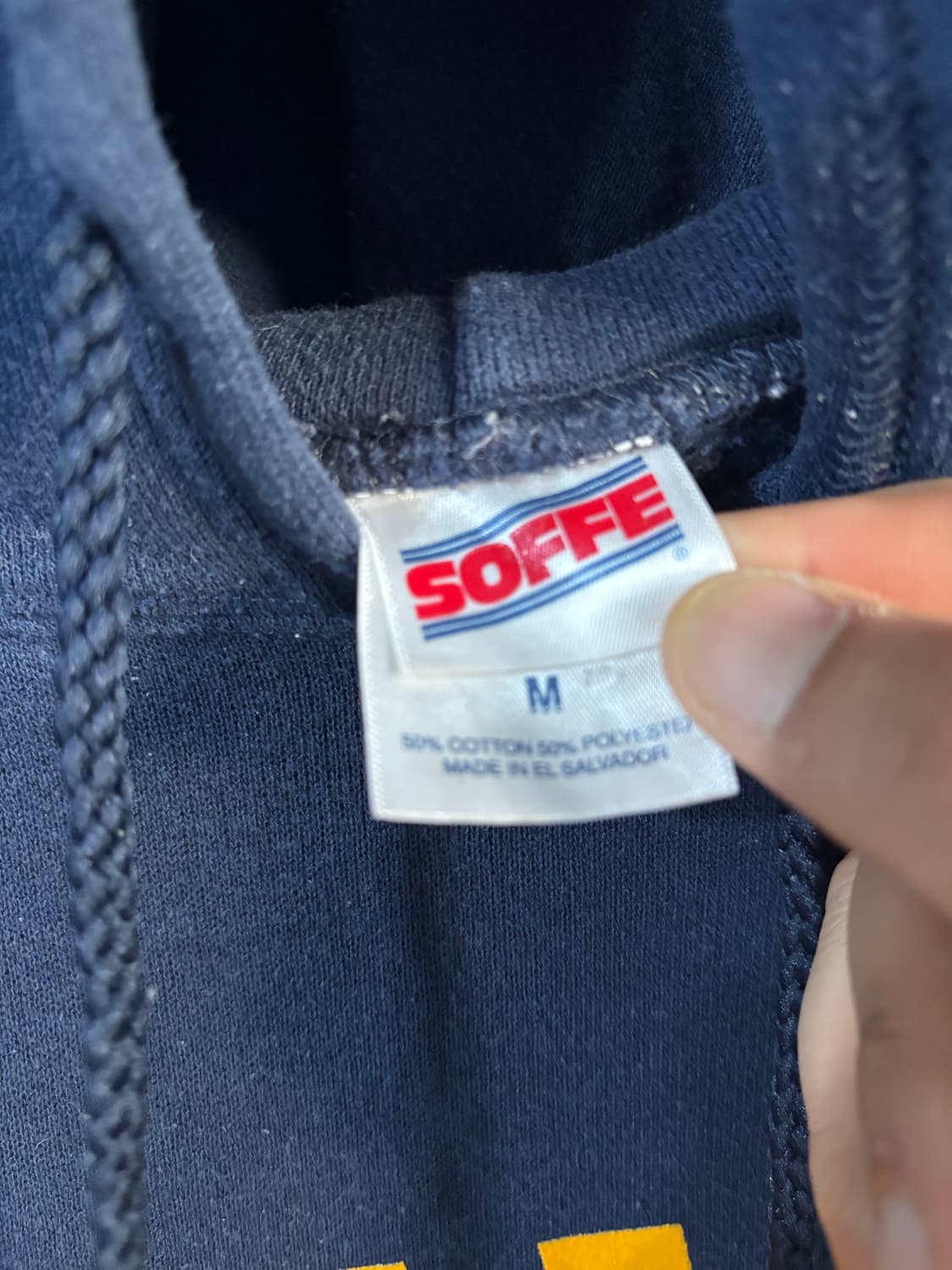 90-00‘s Soffe US Navy Sweat Hooded 상품이미지4