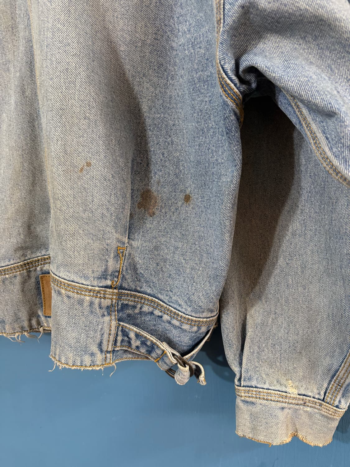 80‘s Vtg Lee denim jacket.  상품이미지10