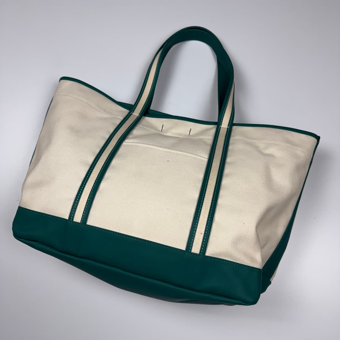 요시다포터 걸 토트백 화이트/그린 L 상품이미지3