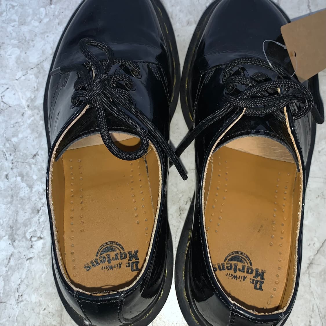 닥터마틴 블랙 페이턴트 로퍼 220 빈티지 여성 워커 단화 구두 상품이미지5