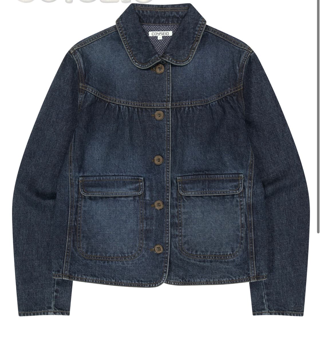 코이세이오 DEEP DENIM JACKET NAVY 데님 자켓 상품이미지1