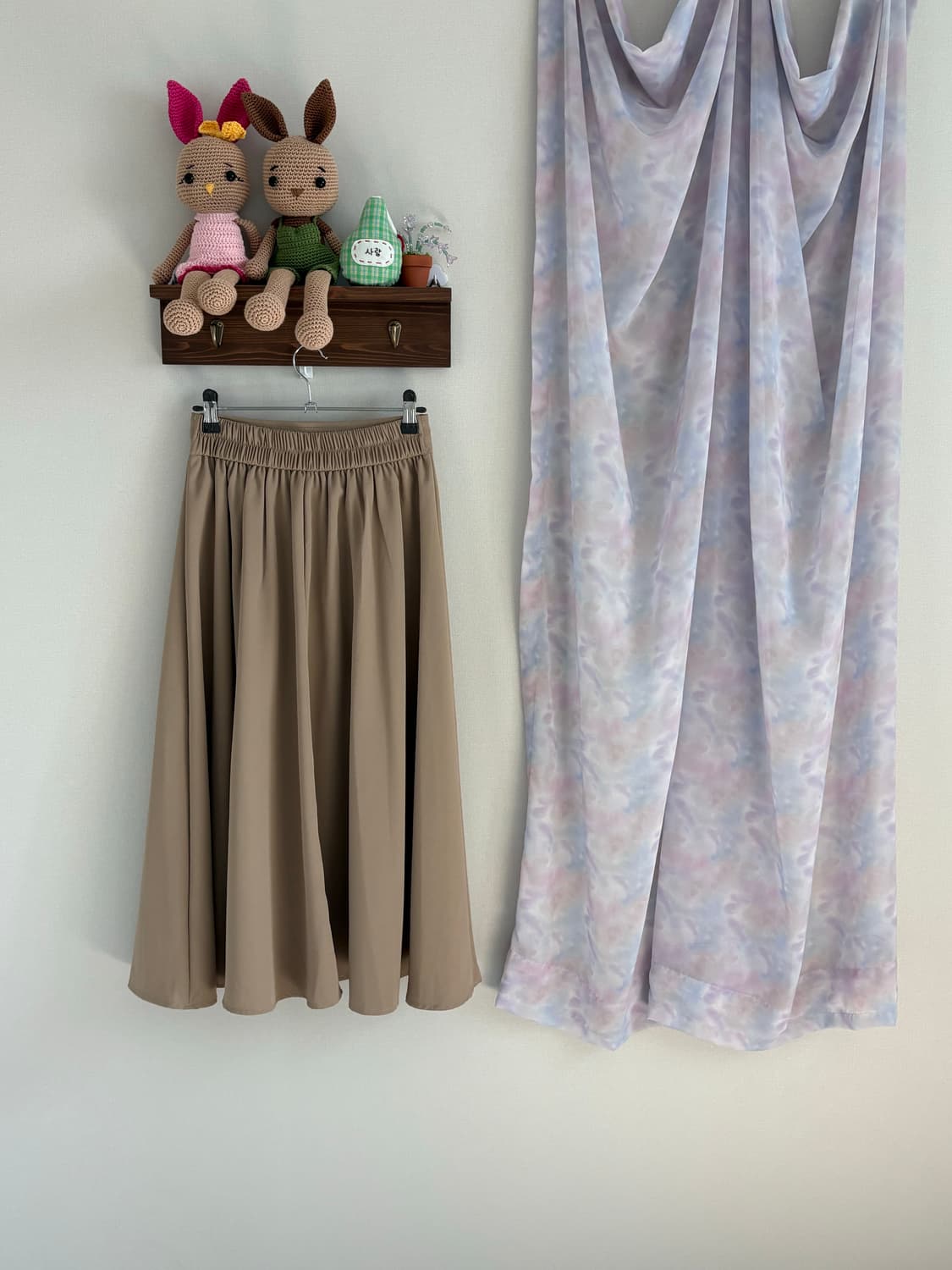 베이지 스커트 상품이미지3