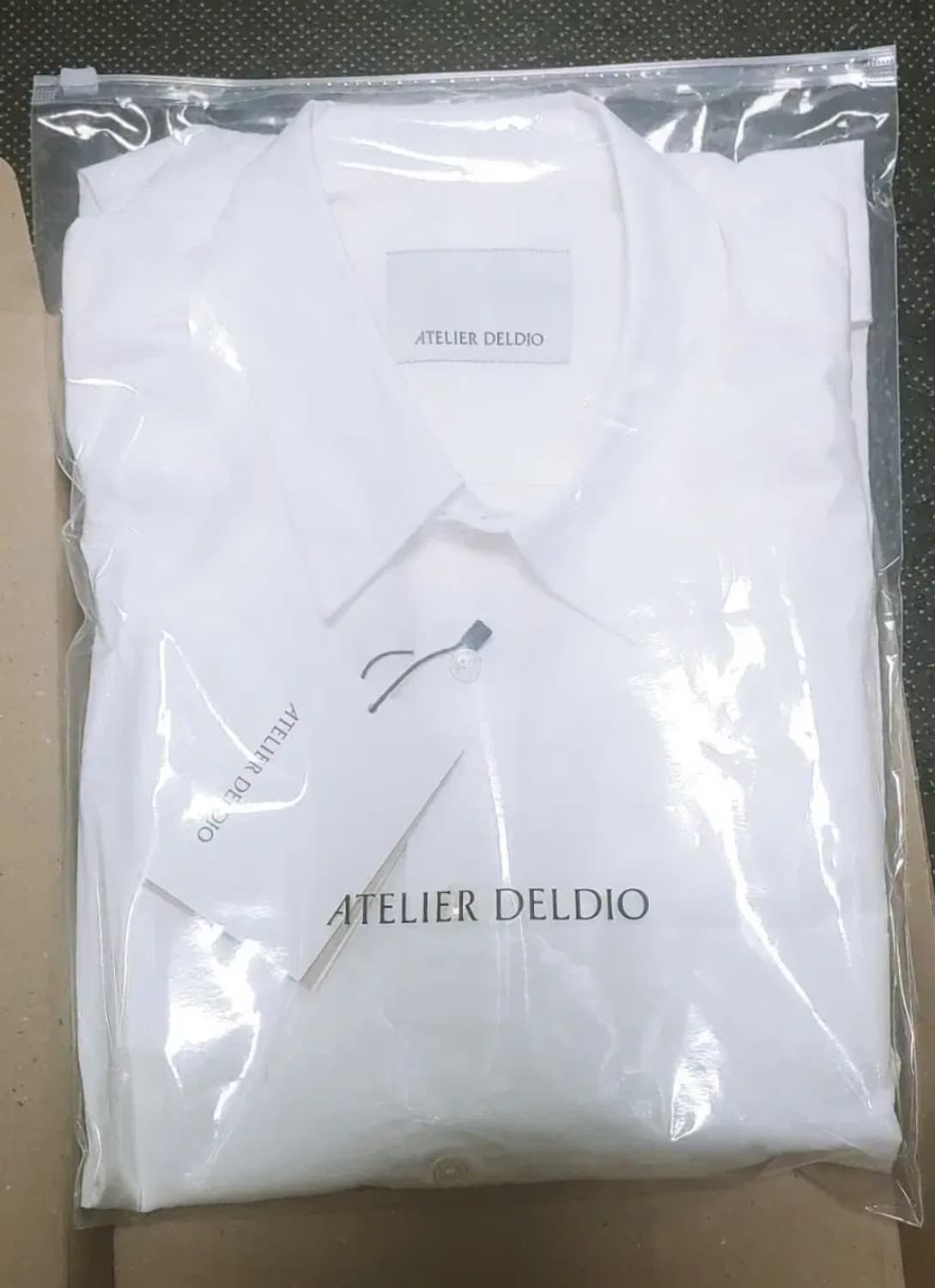L ) 델디오 코튼 타입라이터 컴포트 셔츠 상품이미지1