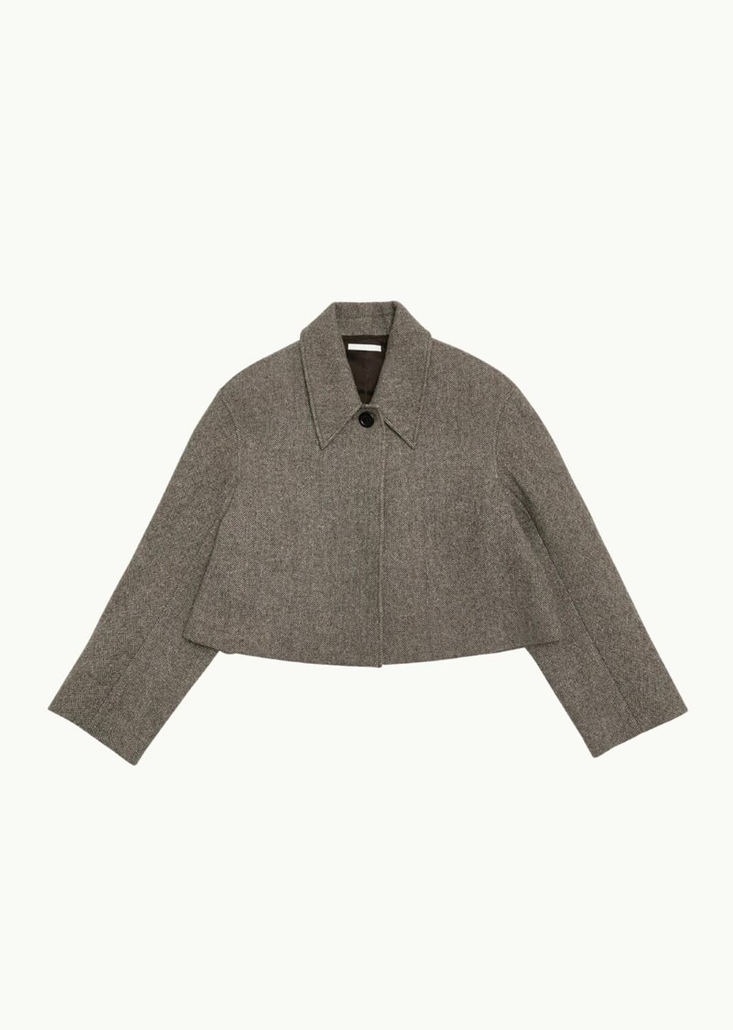 Amomento wide crop coat 0size 상품이미지3