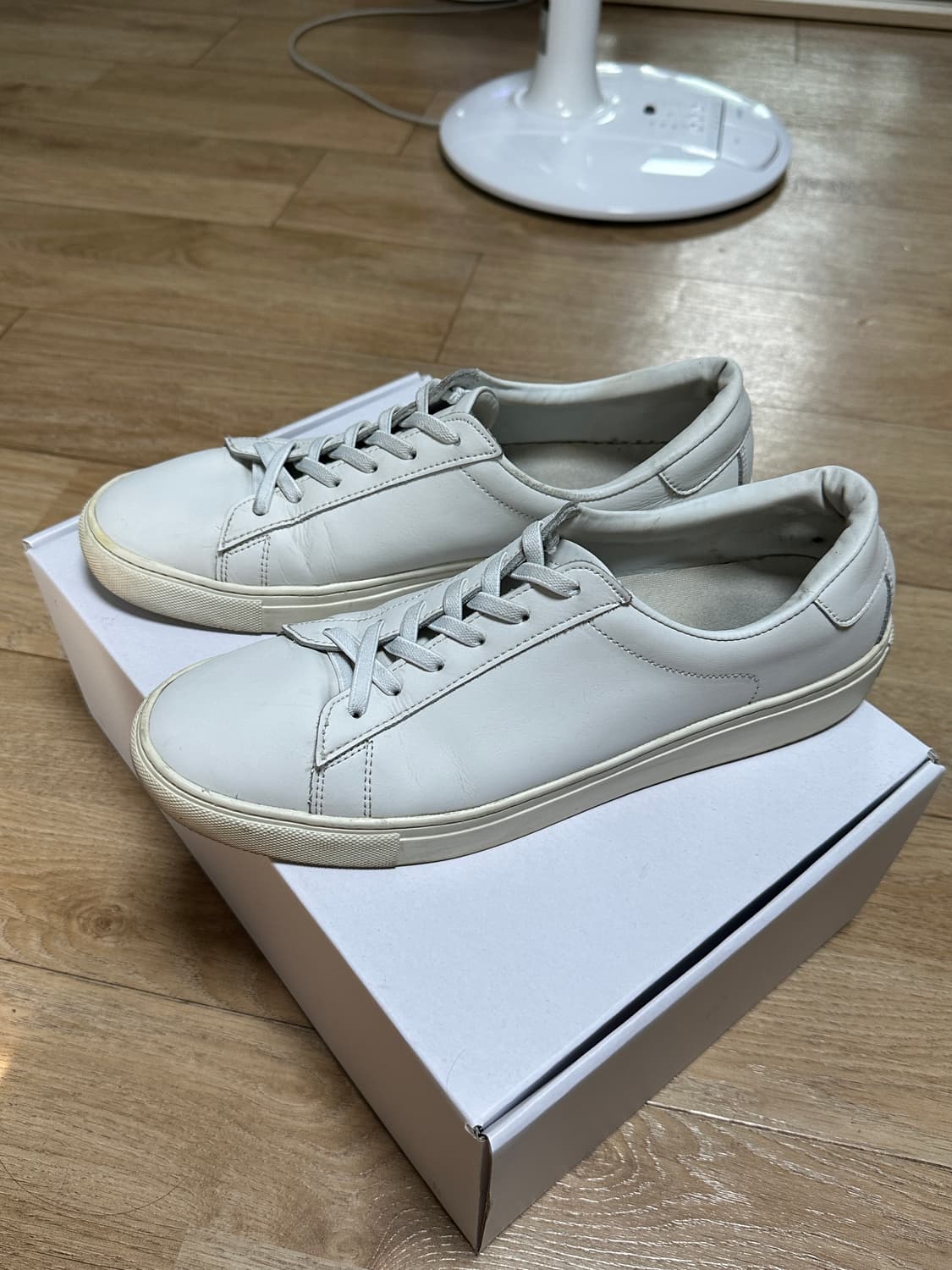 (280) 다온아토 화이트 스니커즈 상품이미지3