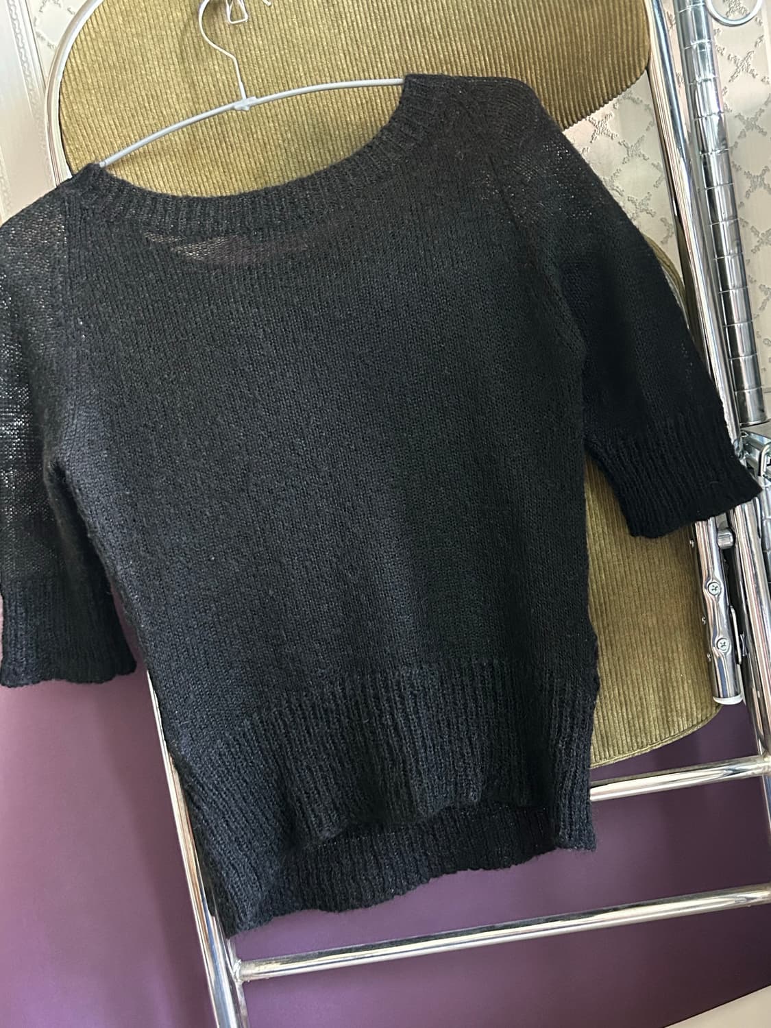 빈티지 반팔니트 상품이미지2